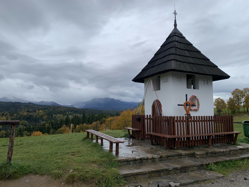 Zakończenie sezonu - przełęcz nad Łapszanką