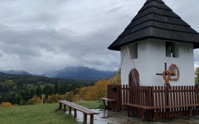 Zakończenie sezonu - przełęcz nad Łapszanką