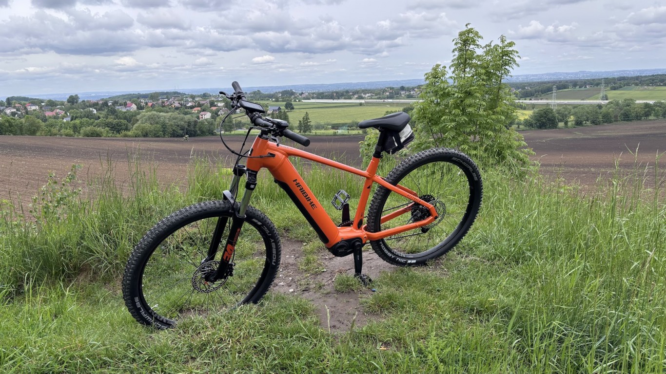 Pierwszy raz na ebiku - Haibike AllTrack 6