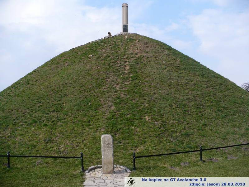 Niepołomice 3 pętle przez kopiec