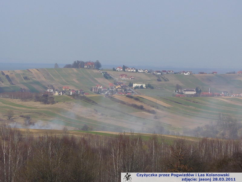 Czyżyczka przez Pogwizdów