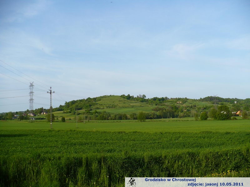 Na grodzisko w Chrostowej