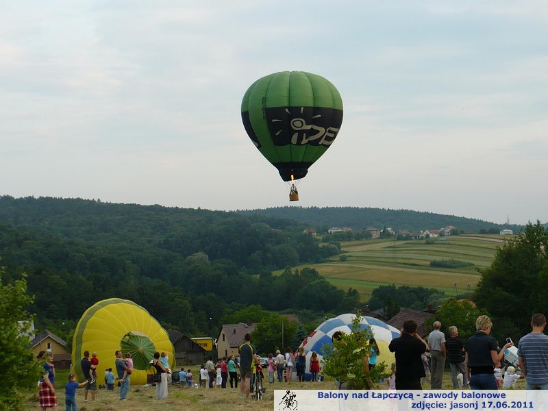 Balony nad Łapczycą