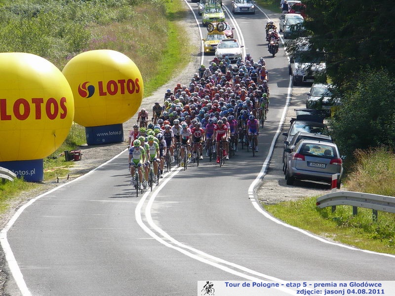 Tour de Pologne - premia na Głodówce