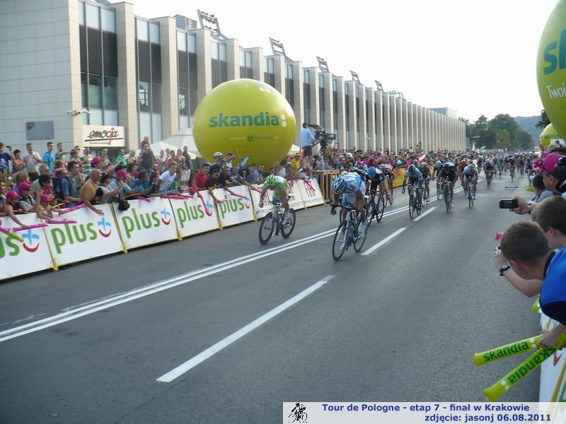 Tour de Pologne - finał w Krakowie