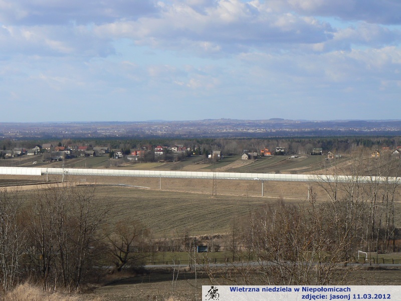 Wietrzna niedziela w Niepołomicach