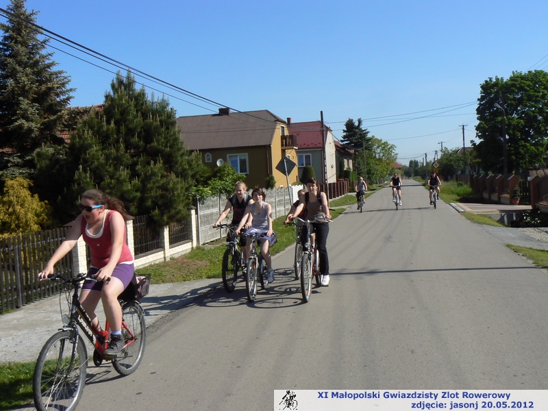 Łapczyca - Targowisko - Kłaj - przez Puszczę do Zabierzowa Bocheńskiego - Wola Zabierzowska - Zabierzów Bocheński - przez Puszczę do Bochni - powrót tą samą drogą.